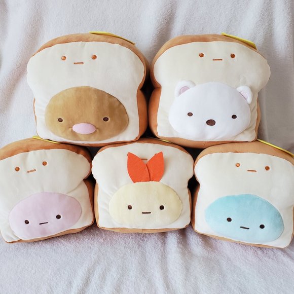 Sumikkogurashi - Bread Classroom - Squishy Mochi Plush (BLUE TAPIOKA) - Picture 2 of 3